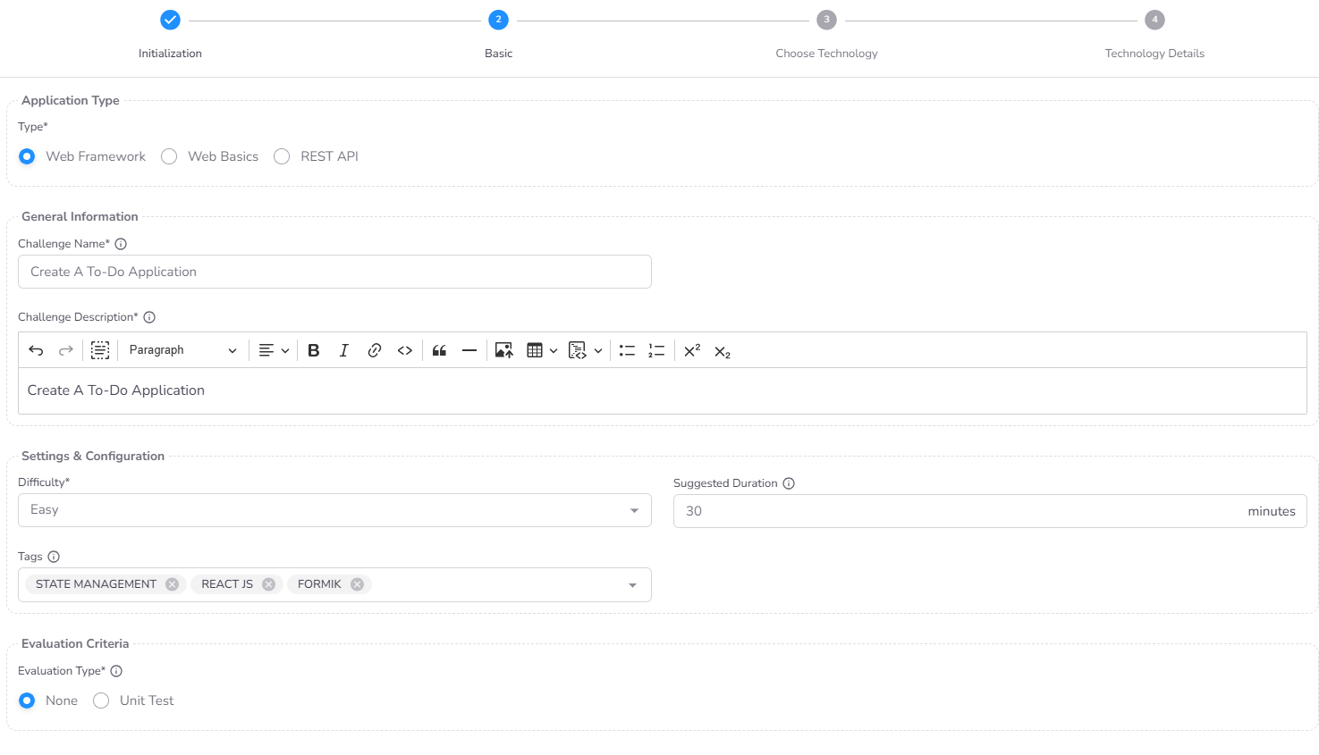 Basic Details and Type