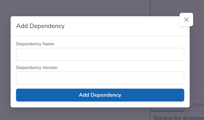 Dependency Manager