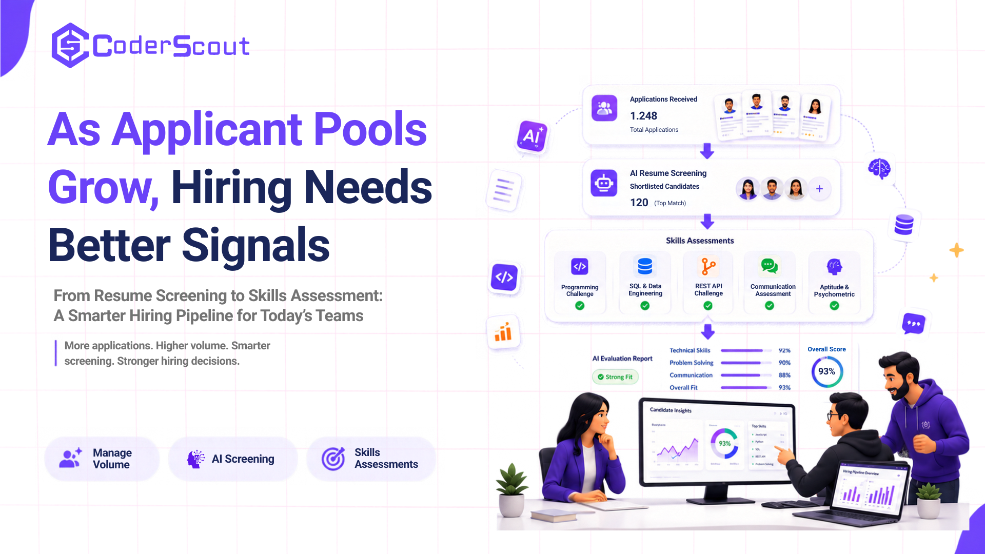 As Applicant Pools Grow, Hiring Needs Better Signals