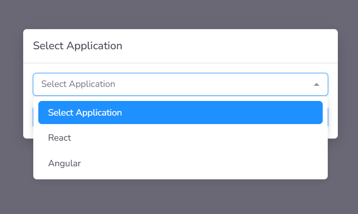 Application Technology Selection