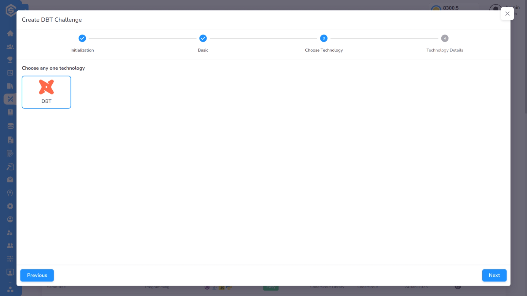 Choose DBT Technology
